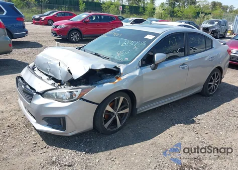 2018 Subaru Impreza 2.0I Sport from USA, damaged, VIN 4S3GKAL69J3613068
